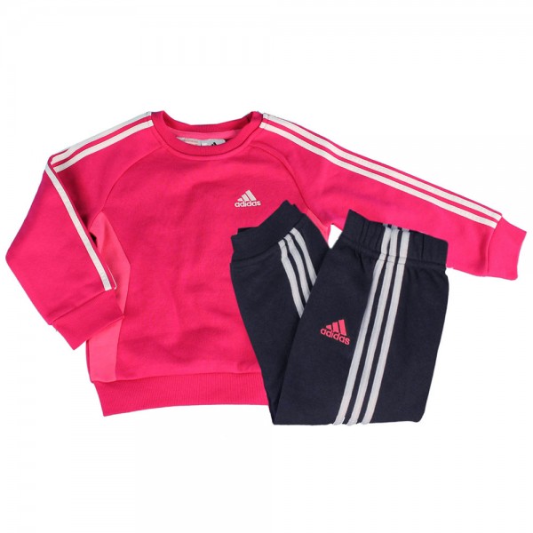 Adidas Baby Trainingsanzug 3- Stripes Jogger F49614 (Berry/Navy)