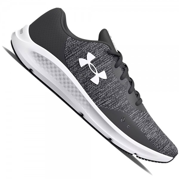 Under Armour Charged Pursuit 3 Twist Schuhe Jet Gray White