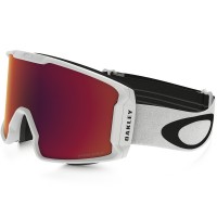 Oakley Line Miner Snowboardbrille Matte White/Prizm Torch