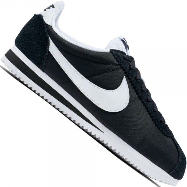 Nike Classic Cortez Nylon Damen-Sneaker Black/White