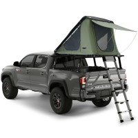 Thule Basin Wedge Hardshell Rooftop Tent Black Olive Green