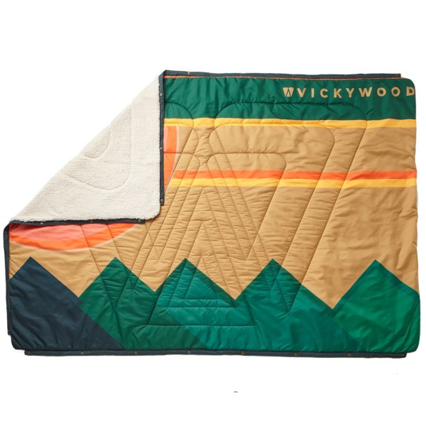 Vickywood Voited CloudTouch Kissendecke Grün/Beige