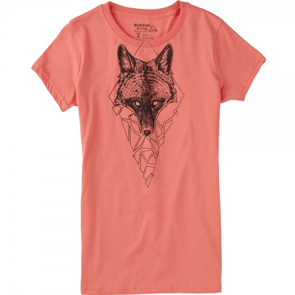 Burton Wolf Damen-T-Shirt 14805100-656 Fresh Salmon