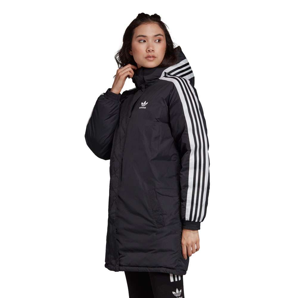 adidas Originals Long Jacket Black | Fun-Sport-Vision