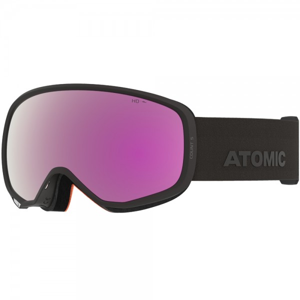 Atomic Count S HD Skibrille Black/Pink Copper HD