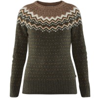 Fjaellraeven Oevik Knit Sweater Deep Forest