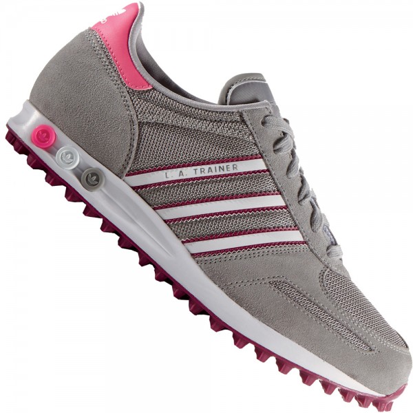 adidas Originals LA Trainer Damen-Sneaker B24729 Grey/Berry
