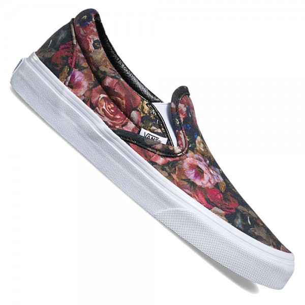 Vans Classic Slip-On Sneaker Moody Floral Black