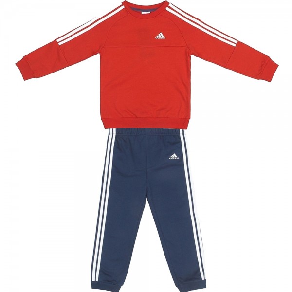Adidas Infants Crew Jogger Kinder-Jogginganzug S21414 Red/White/Blue
