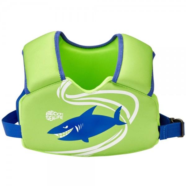 BECO Sealife Easy Fit Schwimmweste Hai Sharky Green
