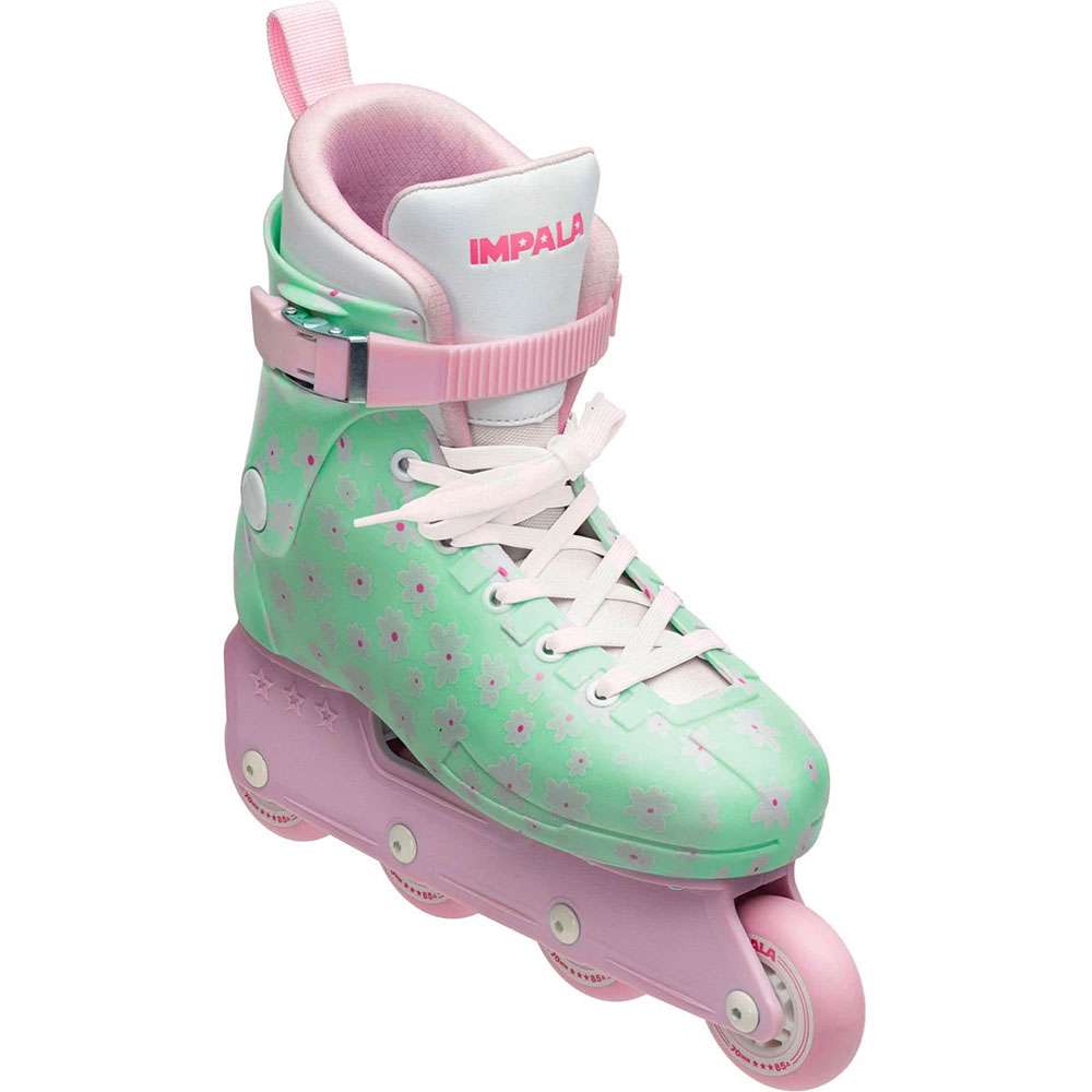 Impala Lightspeed Inline Skate Mint Flower Power Fun Sport Vision