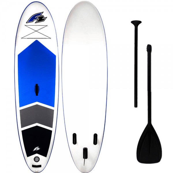 F2 Inflatable Team Stand Up Paddle Board White/Blue