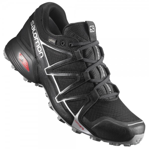 Salomon Speedcross Vario GTX Herren Laufschuhe Phantom/Black