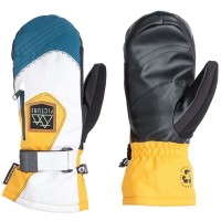 Picture Anna 2 Gloves Damen-Snowboardhandschuhe Petrol Blue/Yellow