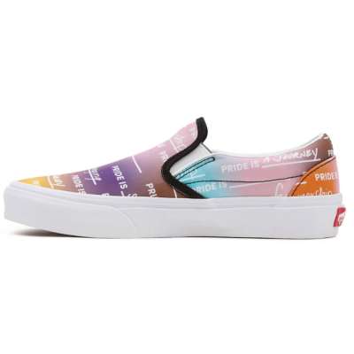 Vans retro rainbow slip on outlet