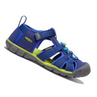 Keen Youth Seacamp II CNX Blue Depths Chartreuse