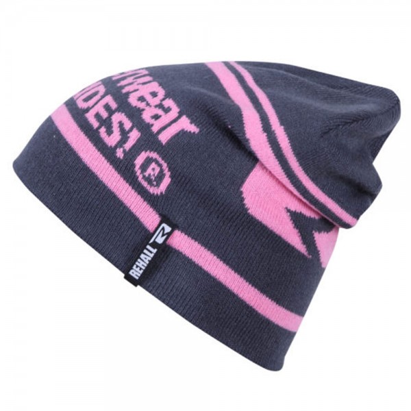 Rehall Creed-R Logo Beanie graphite/sachet pink
