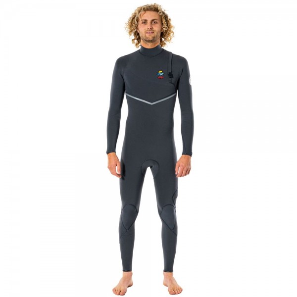 Rip Curl E Bomb 3 2 Zip Free Searchers Wetsuit Charcoal