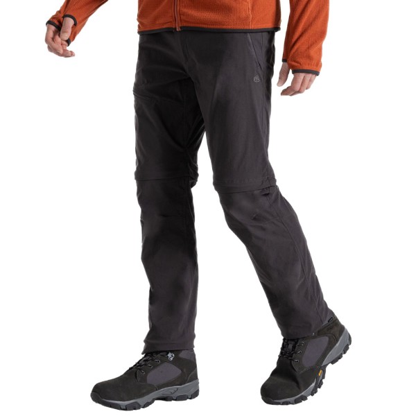 Craghoppers NosiLife Pro Convertible Trouser III Black Pepper