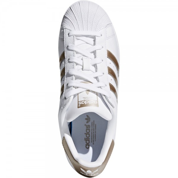 adidas superstar white cyber metallic