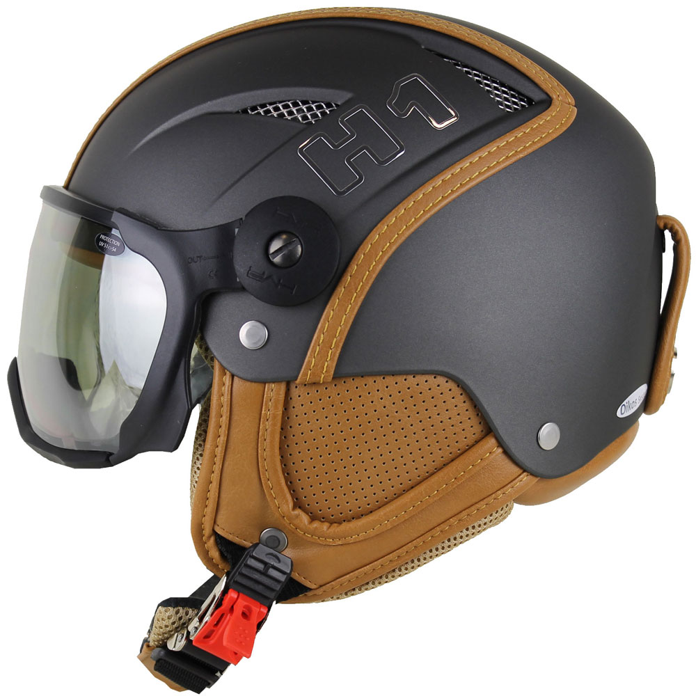 Hmr H1 Ski Helmet Snowboard Helmet with Visor Ski Snowboard Winter Sports Helmet