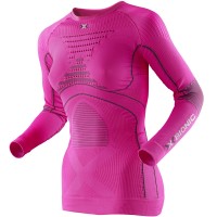 X-Bionic Lady Energy Accumulator Evo Damen-Shirt Pink/Charcoal