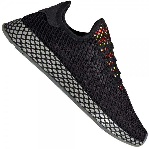adidas Originals Deerupt Runner Sneaker Black Sesame
