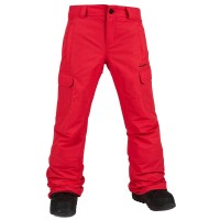 Volcom Cargo Insulated Pant Red