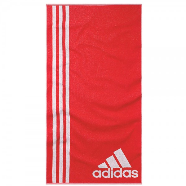 adidas Performance Swim Towel L Handtuch Ray Red/White