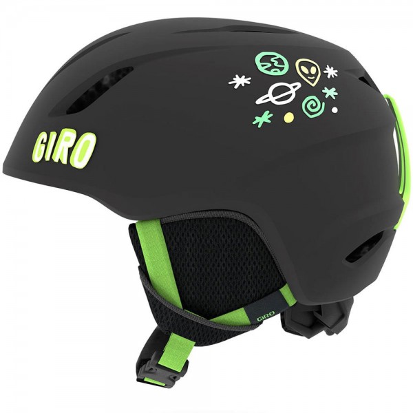 Giro S Launch Matte Black/Bright Green Alien