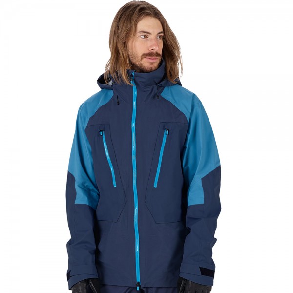 Burton AK Freebird Jacket Herren-Snowboardjacke Mood Indigo