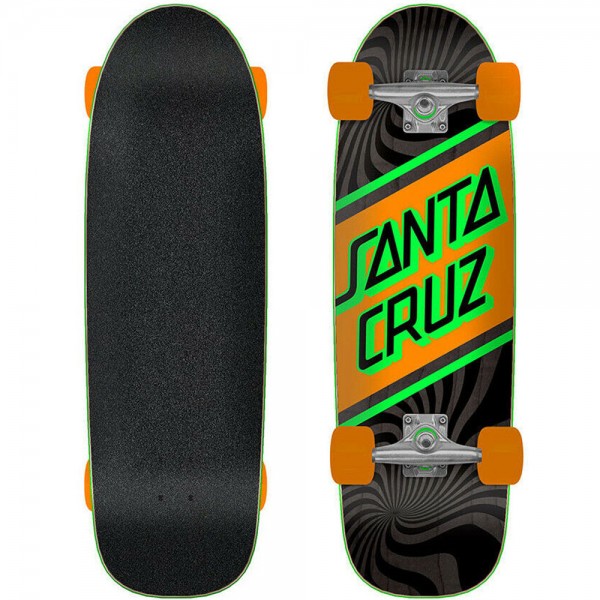 Santa Cruz Street Skate Black Orange