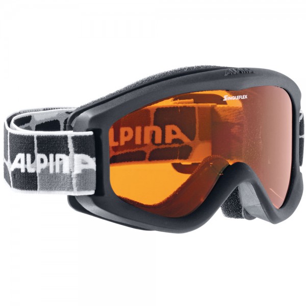 Alpina Carvy 2.0 SH Singleflex Hicon Kinder-Snowboardbrille Black