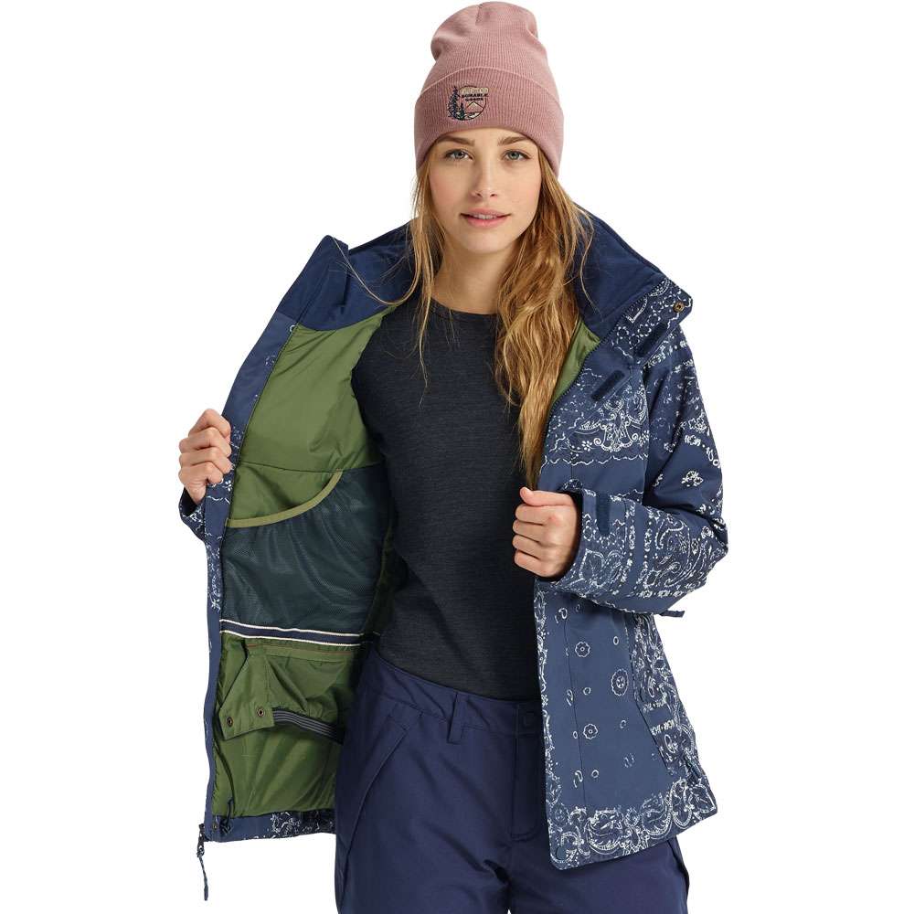 Burton Jet Set Jacket DamenSnowboardjacke Bandana FunSportVision