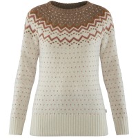 Fjaellraeven Oevik Knit Sweater Terracotta Pink