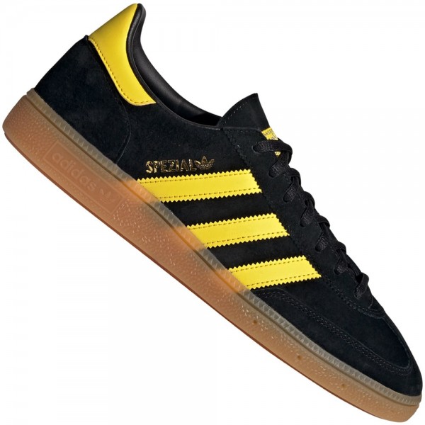 adidas Originals Handball Spezial Core Black/Yellow/Gold Met