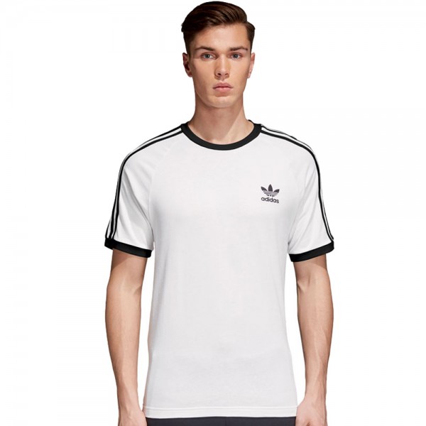 adidas Originals 3 Stripes Tee Herren-Shirt White