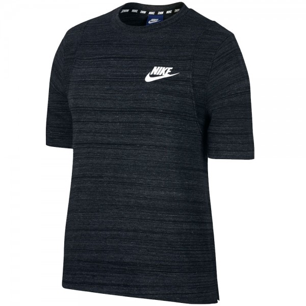 Nike Sportswear Advance 15 Top Damen-Shirt Black/White