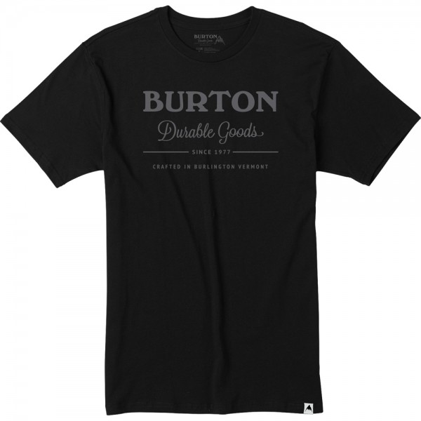 Burton Durable Goods Short Sleeve Herren-Shirt True Black