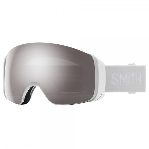 Smith 4D MAG Goggle White Vapor CP Sun Platinum Mirror