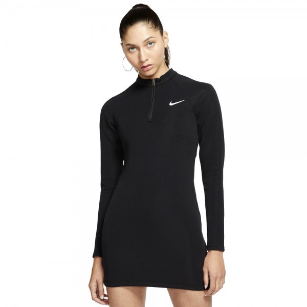 Nike Long-Sleeve Dress Black/White