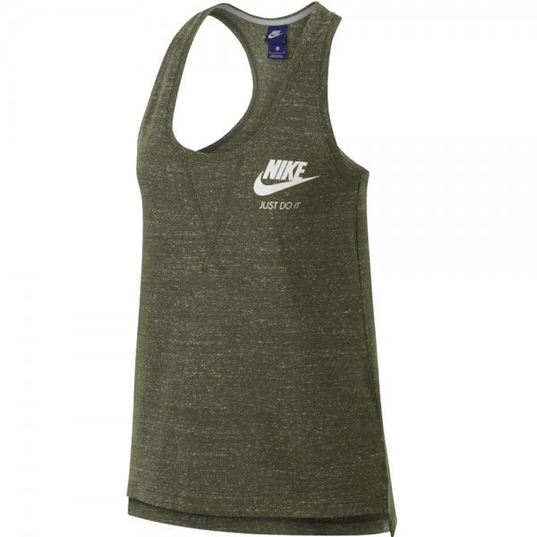 Nike Sportswear Gym Vintage Tank Damen-Shirt Olive Canvas
