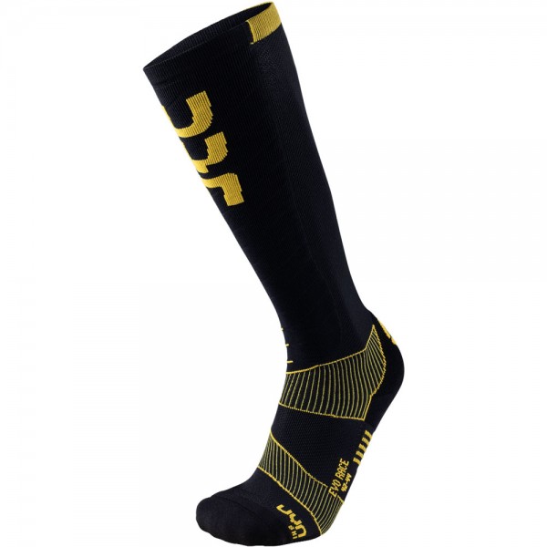 UYN Ski Evo Race Socks Man Herren-Funktionssocken Black Yellow
