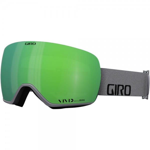 Giro Article Grey Wordmark Vivid Emerald