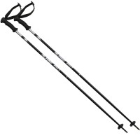 Stuf Alpine Pro Skistoecke Schwarz Silber