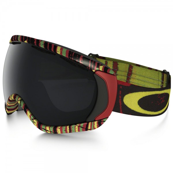 Oakley Canopy Snowboardbrille Stumped Rasta/Dark Grey
