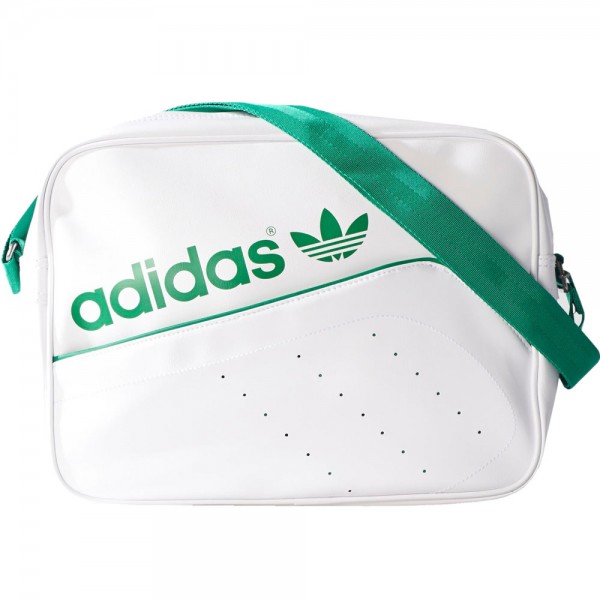 Adidas Airliner Perf Messenger Bag AB2781 White/Green