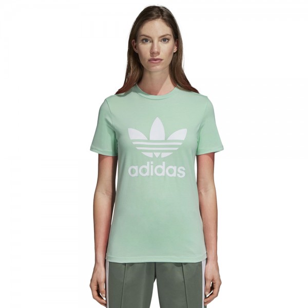 adidas Originals Trefoil Tee Damen-Shirt Blush Green