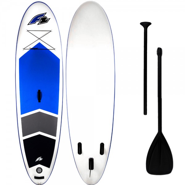 F2 Inflatable Team Stand Up Paddle Board SET White/Blue