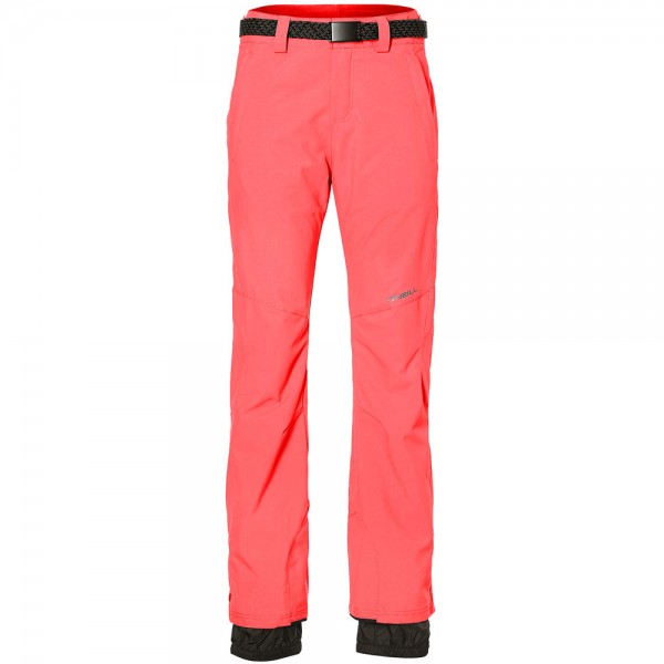 Oneill Star Slim Pant Damen-Snowboardhose Tangerine Pink